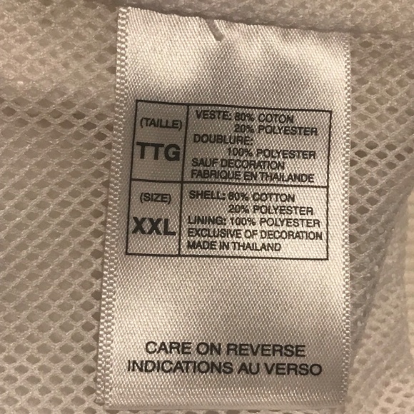 Disneyland Paris Mickey hoodie women 2X white embroidery cotton spell out Mickey - Picture 10 of 14